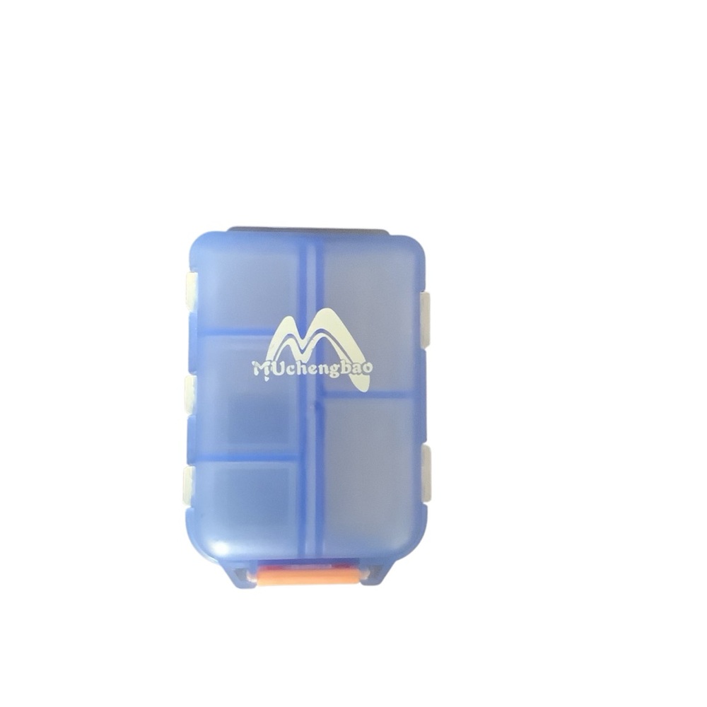 Blue Pill/Storage travel case-Pocket Pharmacy. BPA-free